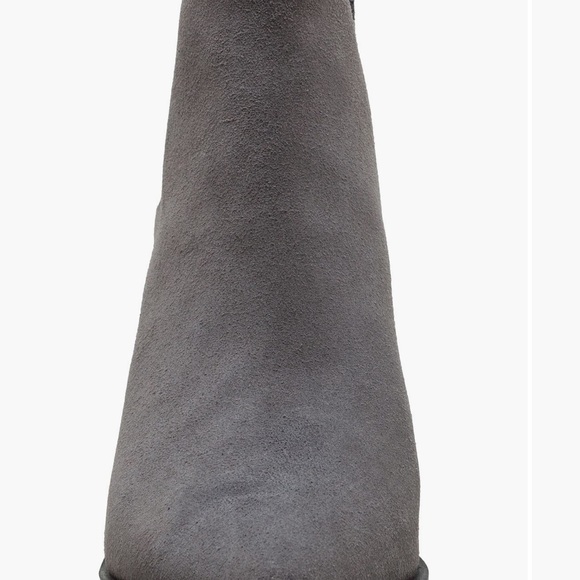 Lisa Vicky Gray Suede Bootie - Picture 4 of 6